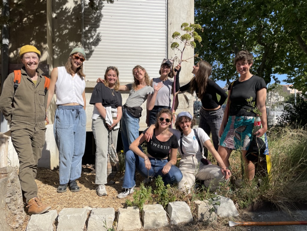 Equipe du jardin sous la férule - Friche belle de mai 2022