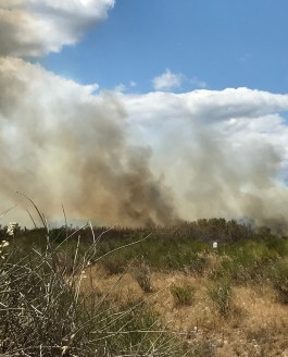 La terre incendiée