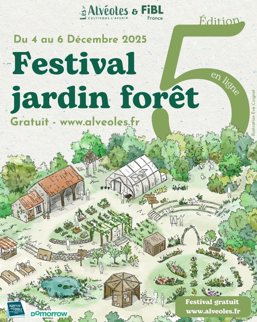 Biodiversité ordinaire du jardin-forêt
