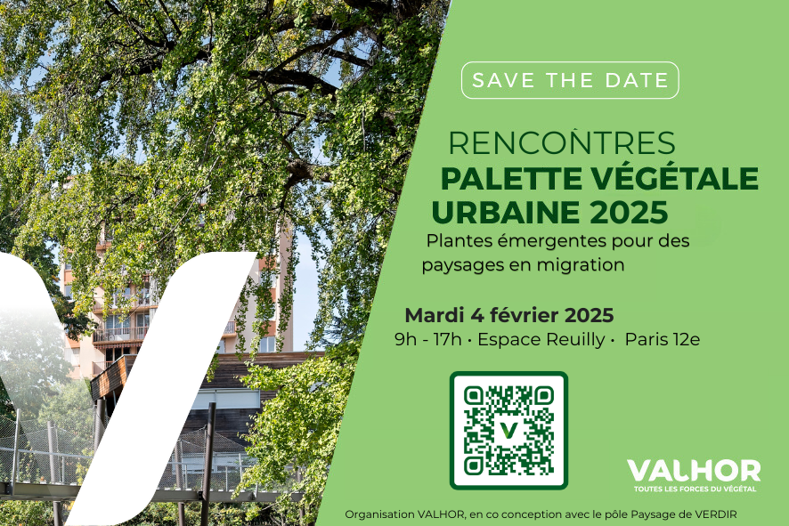 RENCONTRES PALETTE VEGETALE URBAINE 2025