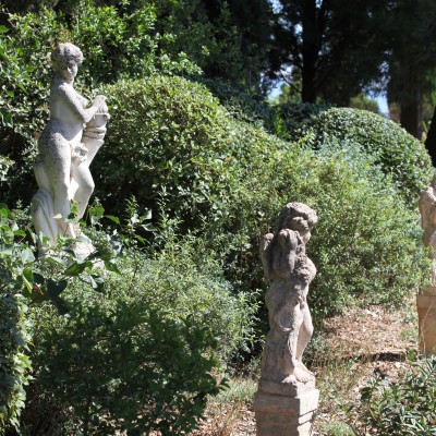 Palette végétale – Terrasse sud des jardins de l’Abbaye Saint André (30) – 2017