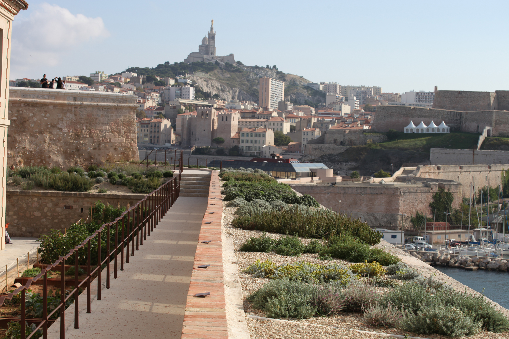 Jardin des migrations, Mucem