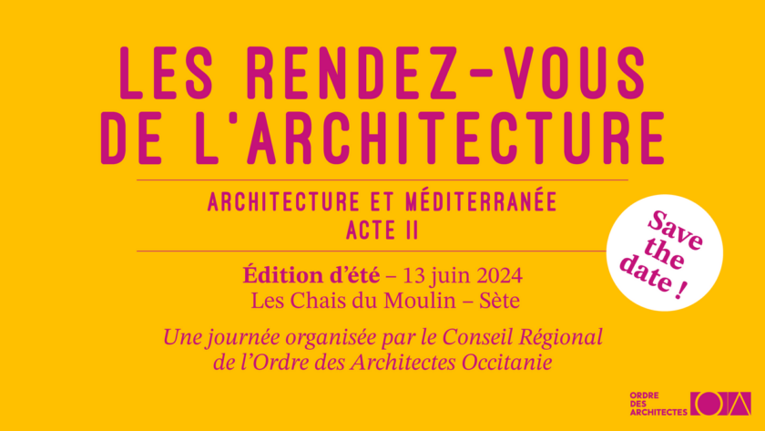 « Architecture & Méditerranée »