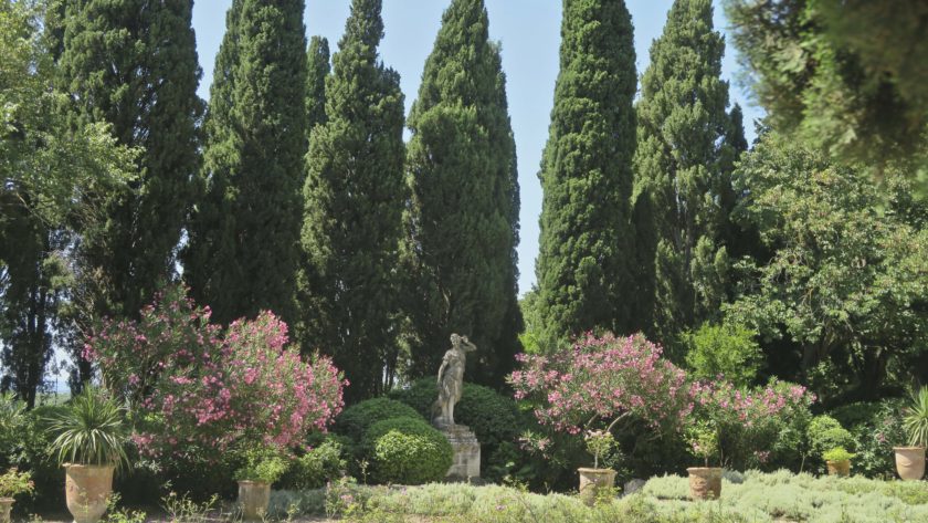 A l’ombre des jardins de l’Abbaye du Fort Saint André